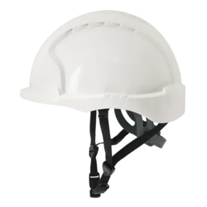 EVO3 no vent Linesman Visera corta Ruleta-Blanco