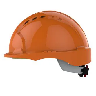 Casco EVO3 no vent Linesman Visera corta Ruleta-Blanco - Imagen 4