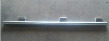 Guardacuerpo de embutir galvanizado