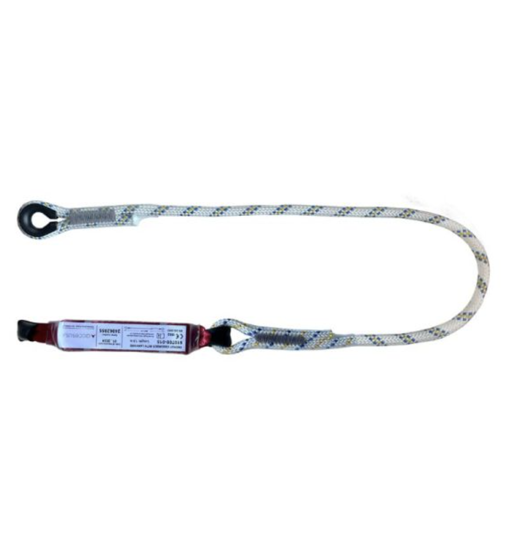 Eslinga fija con absorbedor y guardacabos