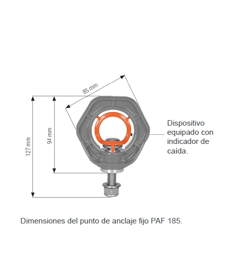 Punto de anclaje fijo PAF185 - Imagen 3